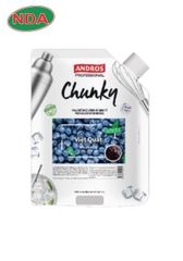 Mứt việt quất Chunky Andros 1kg/túi