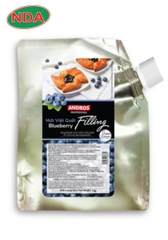 Mứt việt quất filling 1kg/túi Andros