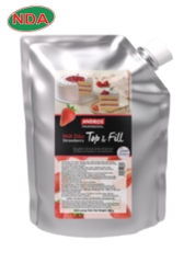 Mứt dâu Top & Filling 900g/túi Andros