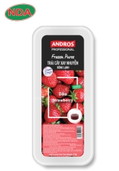 Puree Dâu 1kg/hộp Andros