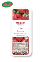 ANDROS DÂU ĐÔNG LẠNH HỘP 600G (Frozen Strawberry 600g)