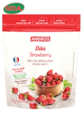 ANDROS PHÚC BỒN TỬ ĐÔNG LẠNH TÚI 300G (Frozen Raspberry 300g)