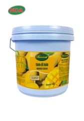 Smoothies Sinh tố xoài 5kg/xô BERRINO