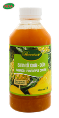 Smoothies Sinh tố Xoài dứa 1L BERRINO