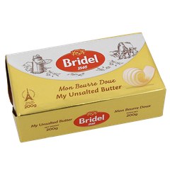 Bơ lạt cao cấp 200g/cục Pháp Bridel