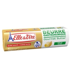 Bơ mặn Ellevire 82%béo dạng ống tròn 250gr