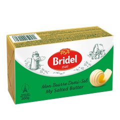 Bơ mặn cao cấp 200g Bridel Pháp