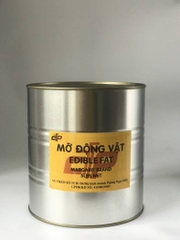 Bơ mỡ động vật lon nhỏ 2,5kg/lon, 6 lon/thùng