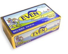 Bơ phe lạt cao cấp 250G/cục Even