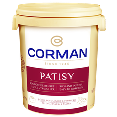 Bơ thơm cao cấp 99% Béo Patisy Corman 17kg/thùng Bỉ