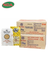 Douxian Trân châu đen sống loại 1kg/túi (18tui/thùng) và 3kg/túi (6túi/thùng)