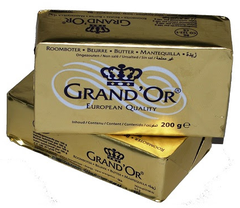 Bơ lạt 82% béo 200g/cục Grand Or
