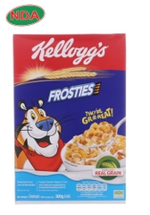 Ngũ cốc dinh dưỡng vị bắp Kelloggs frosties 300g/hộp, 18 hộp/thùng
