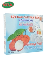 Rau câu agar pha sẵn hương vải Konnyaku
