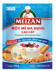 MEIZAN bột mì đa dụng cao cấp (không có sẵn men nở)500gr