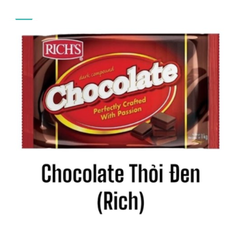 Socola thỏi đen 1kg/kg, 10kg/thùng Rich