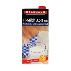 Sữa tươi tiệt trùng nguyên kem 3.5% béo Naarmann 1 L/hộp