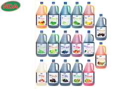 GTP - Siro trái cây nhiều mùi Chai 2kg5 Thùng 6 Chai