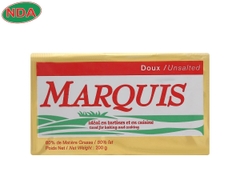 Bơ lạt Marquis 80% béo 200g/cục Elle & vire