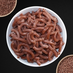 Nui Sala gạo lứt hình ống