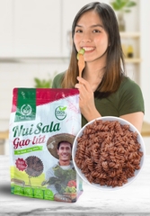 Nui Sala gạo lứt hình Xoắn