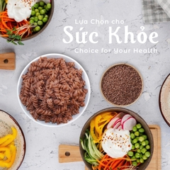 Nui Sala gạo lứt hình Xoắn