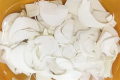 CỦ HỦ DỪA CẮT LÁT ĐÔNG LẠNH