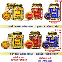 Bí vỏ rang muối - 250g