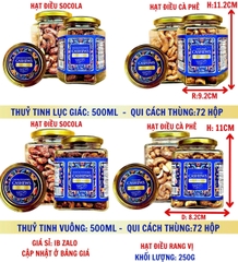 Hạt Điều rang vị -  250g