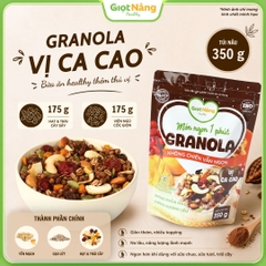 Granola Không Chiên Vẫn Ngon Vị Ca Cao 350 g