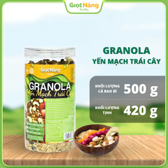 Granola Yến Mạch Trái Cây 420 g