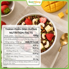 Premium Tropical Granola Ngũ cốc Vị Ca Cao 300 g