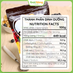Granola Không Chiên Vẫn Ngon Vị Ca Cao 350 g