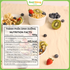 Granola Không Chiên Vẫn Ngon 450 g