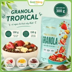 Premium Tropical Granola Ngũ cốc Vị Ca Cao 300 g