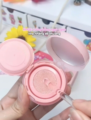 Phấn má hồng CUSHION MOOEKISS làm sáng và tạo khối - Phấn má dạng kem, hiệu ứng căng bóng tự nhiên, nâng tông