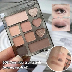 [VEECCI] Bảng Phấn Mắt 10 Ô Mini – Nhỏ Gọn, Đa Năng & Chuẩn Màu (4.2g)