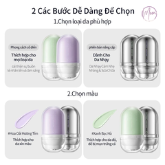 KEM LÓT NỀN OSITREE PRIMER (CĂNG BÓNG/NÂNG TONE) - GIỮ LỚP MAKEUP BỀN 12H
