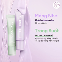 KEM LÓT COLORKEY 30G - NÂNG TÔNG, HIỆU CHỈNH MÀU DA XỈN