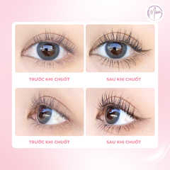 MASCARA UKISS GIÚP ĐỊNH HÌNH & GIỮ NẾP LÂU | MI DÀY, CONG, KHÔNG VÓN CỤC