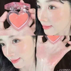 Má Hồng Kem & Highlight Kèm Mút Nukka - Hiệu Ứng Ánh Nước Glowy Căng Bóng