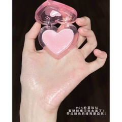 Má Hồng Kem & Highlight Kèm Mút Nukka - Hiệu Ứng Ánh Nước Glowy Căng Bóng