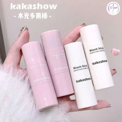 SON THỎI KAKASHOW ĐA CHỨC NĂNG - DÙNG LÀM SON MÔI VÀ MÁ HỒNG, ĐẦU CỌ BẰNG MÚT XỐP, LÊN MÀU TỰ NHIÊN, DỄ TÁN