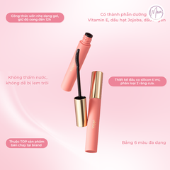 MASCARA UKISS GIÚP ĐỊNH HÌNH & GIỮ NẾP LÂU | MI DÀY, CONG, KHÔNG VÓN CỤC