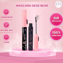 MASCARA GEGE BEAR - ĐẦU CỌ NHỎ KẾT HỢP LƯỢC MỎNG, LÀM DÀY VÀ DÀI MI TỰ NHIÊN