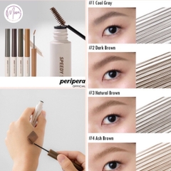 MASCARA MÀY PERIPERA SPEEDY SKINNY BROW – ĐẦU LÔNG MẢNH, TẠO SỢI TỰ NHIÊN, LÊN MÀU BỀN