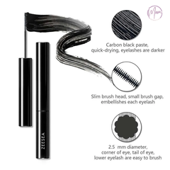 ZEESEA MASCARA SLIM 4D VỎ ĐEN | MI DÀY, CONG TỰ NHIÊN, KHÔNG VÓN CỤC