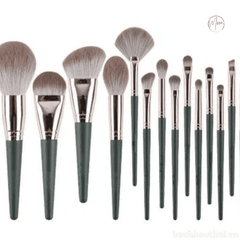 💢 Bộ Cọ Trang Điểm 14 Món Chuyên Nghiệp Mềm Mại