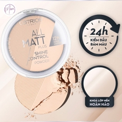 PHẤN PHỦ NÉN CATRICE KIỀM DẦU 01 – MỊN LÌ, KIỂM SOÁT NHỜN, HOÀN THIỆN LỚP MAKEUP