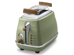 Máy nướng bánh mì Delonghi Icona Vintage Beige CTOV2103